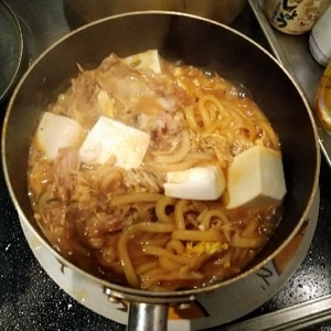 ☆★すき焼き風肉うどん♪★☆